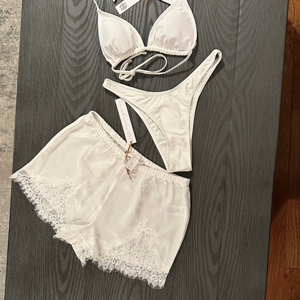 House of Harlow White Bikini  - New